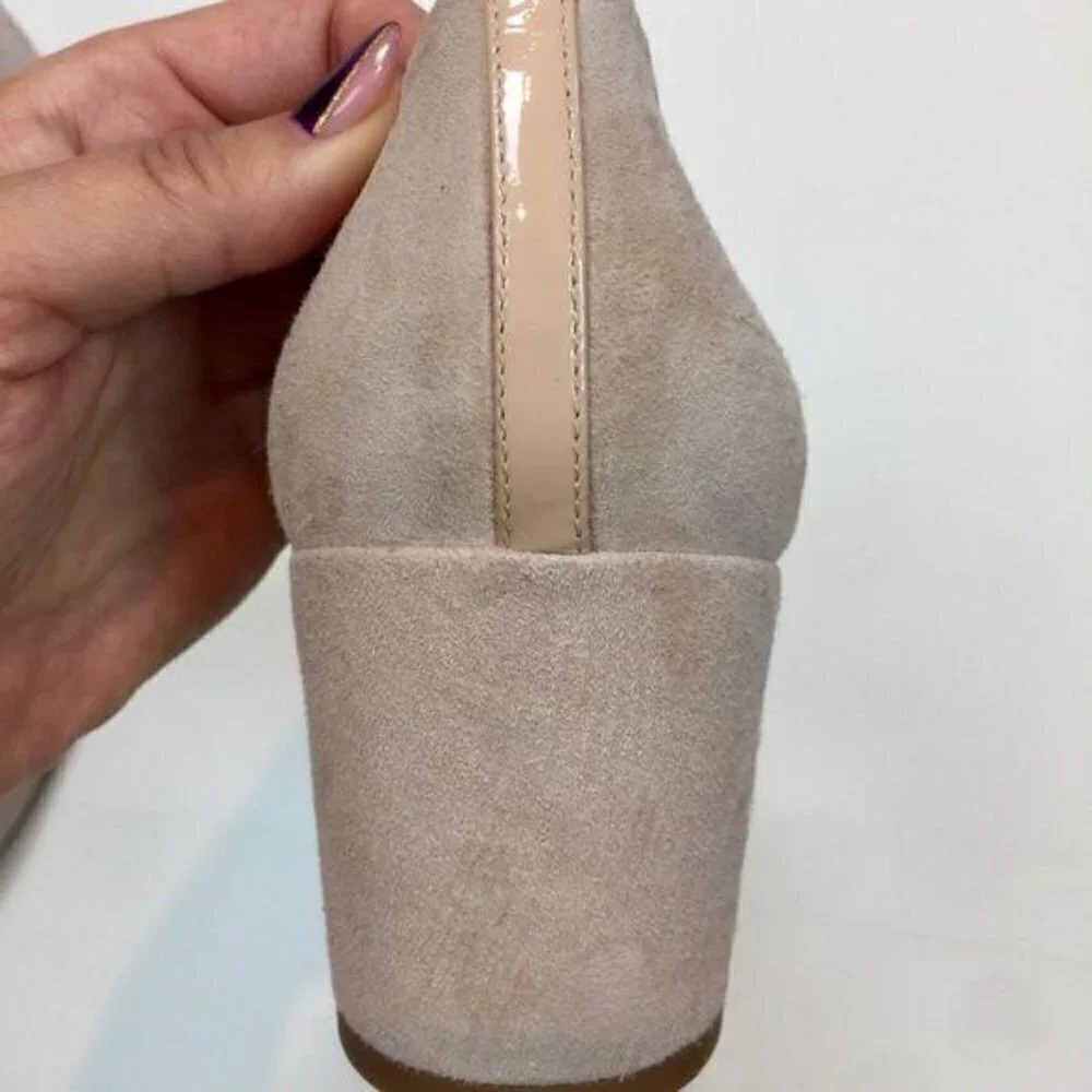 Margaux The Heel Suede Block Heels Sz 12.5 - Picture 13 of 13
